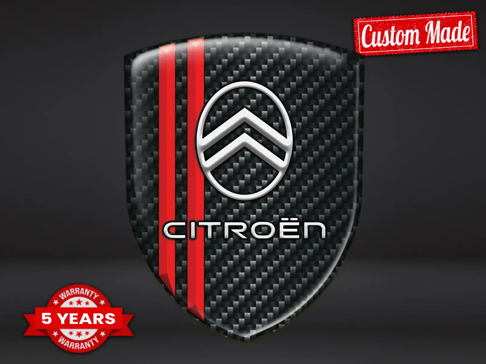 Citroen Autocollant Étanche Max Résistant Stylé Pro Design
